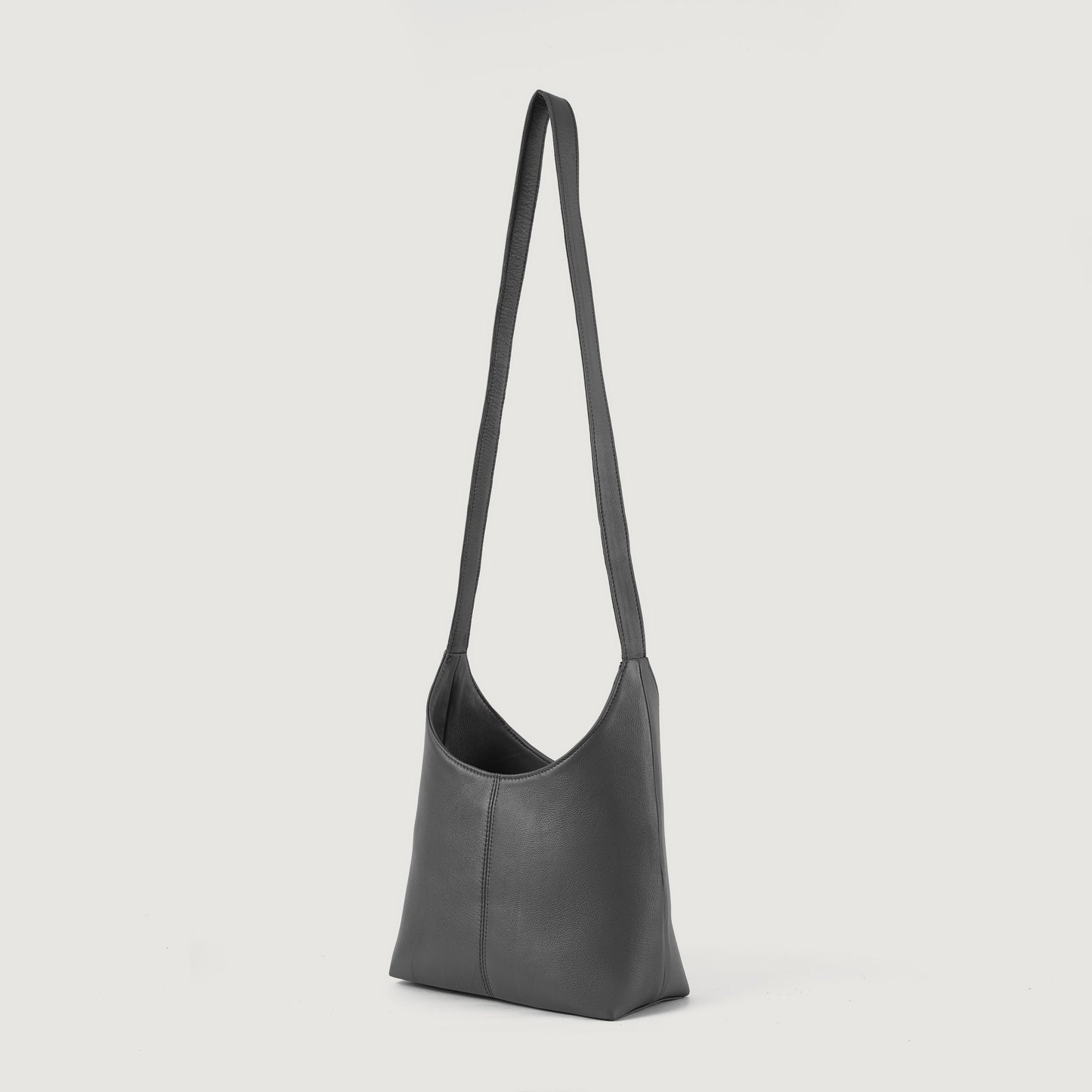 The Stefani Grey Leather