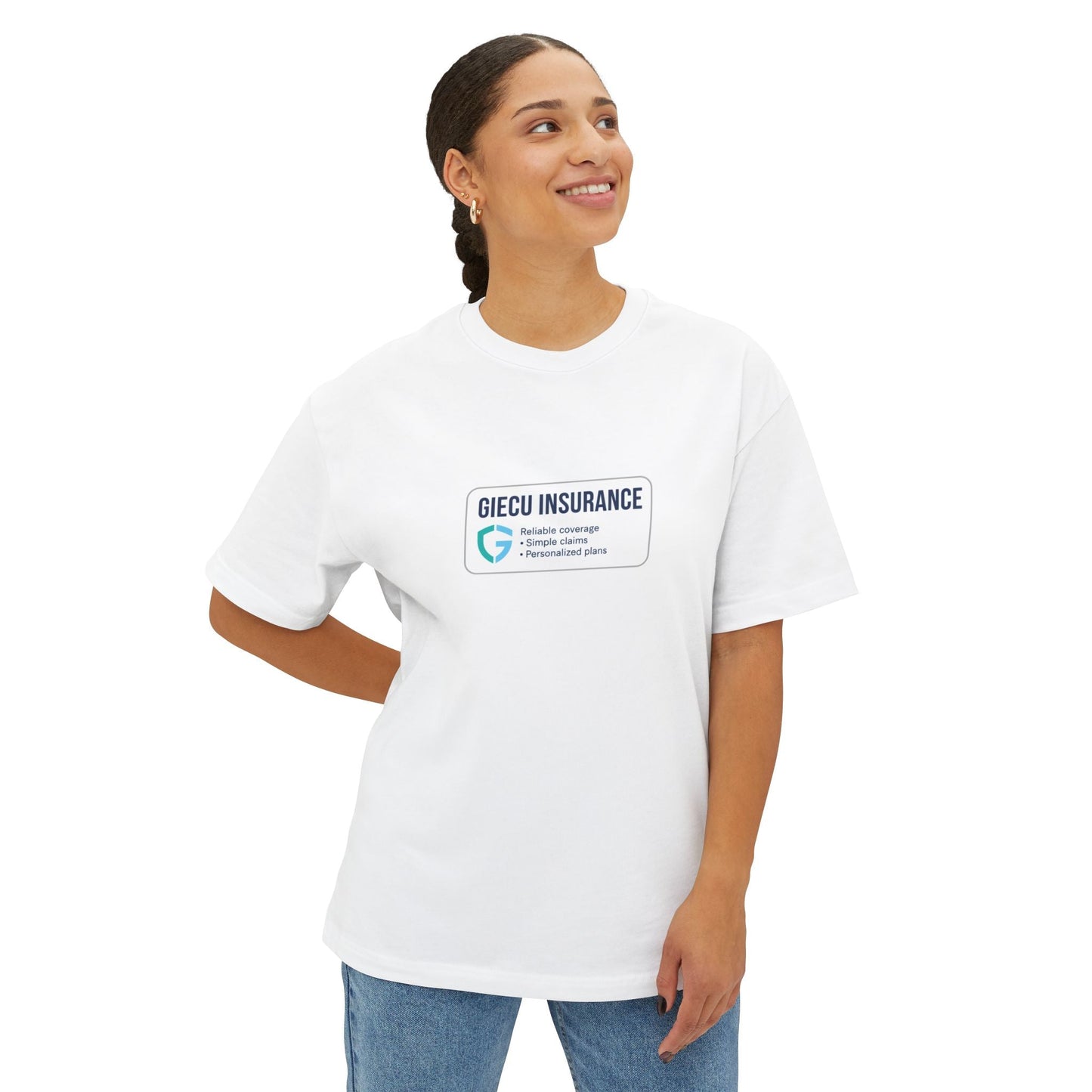 Unisex Oversized Boxy Tee