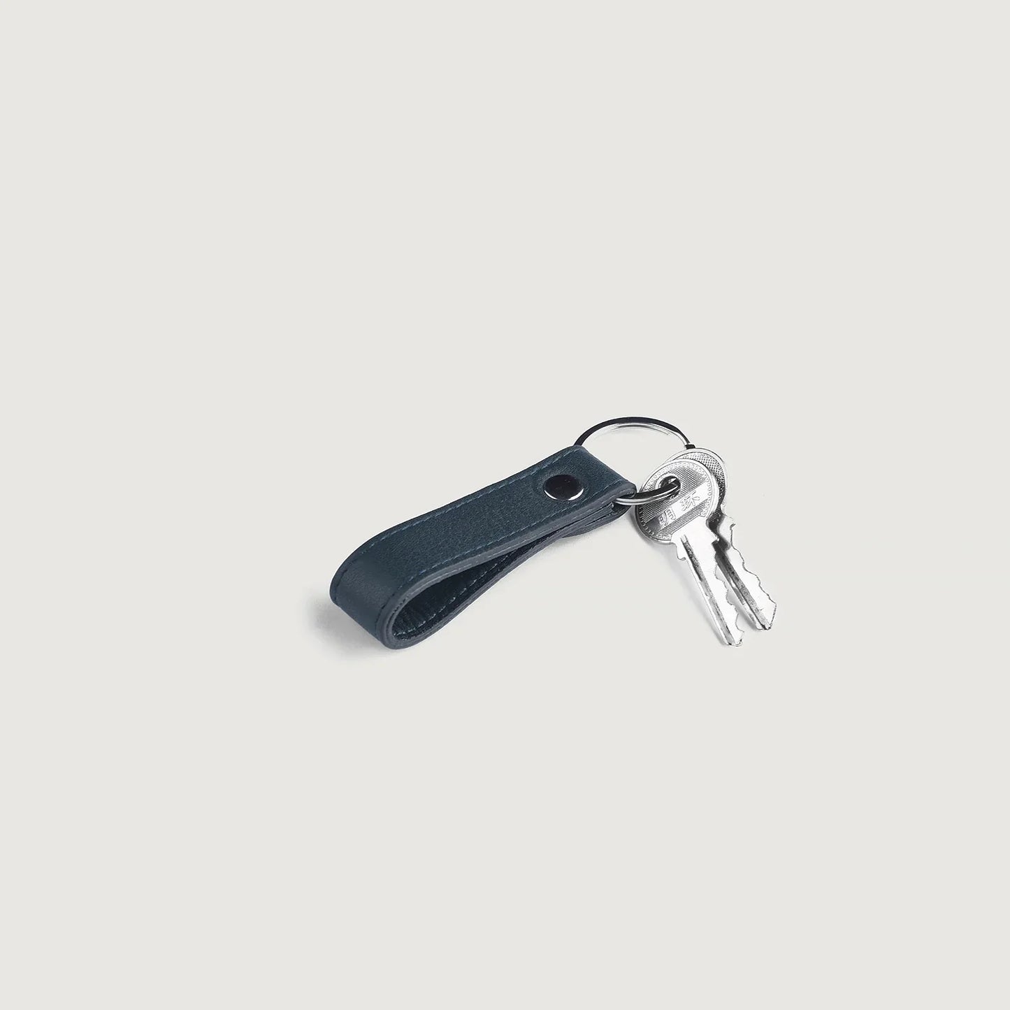 Adkins Blue Leather Keychain G29