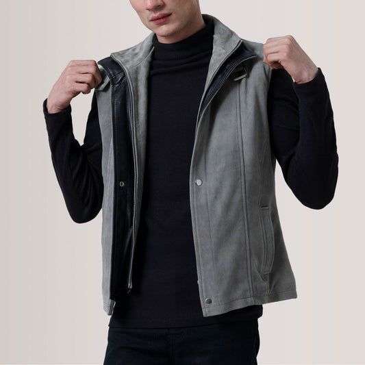Zane Grey Suede Vest SH09