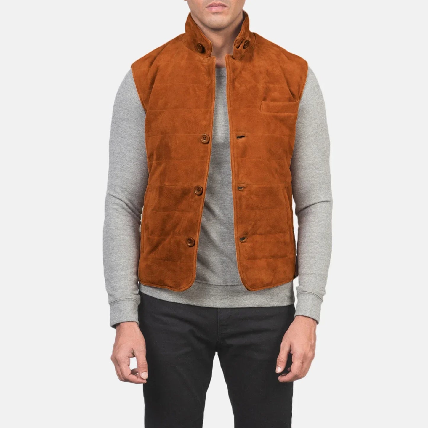 Tony Brown Suede Vest SH60