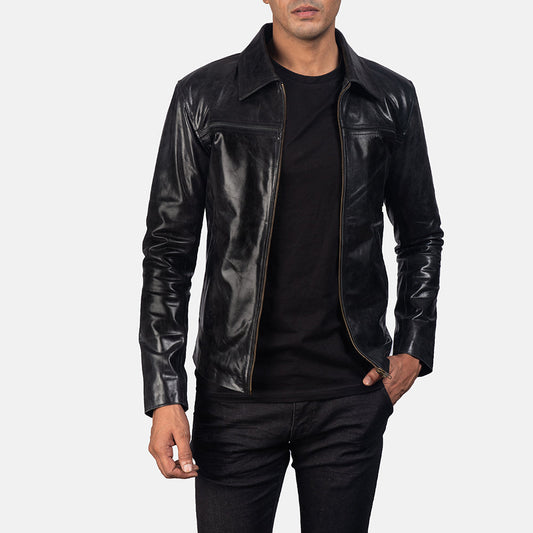 [FS] Mystical Black Leather Jacket