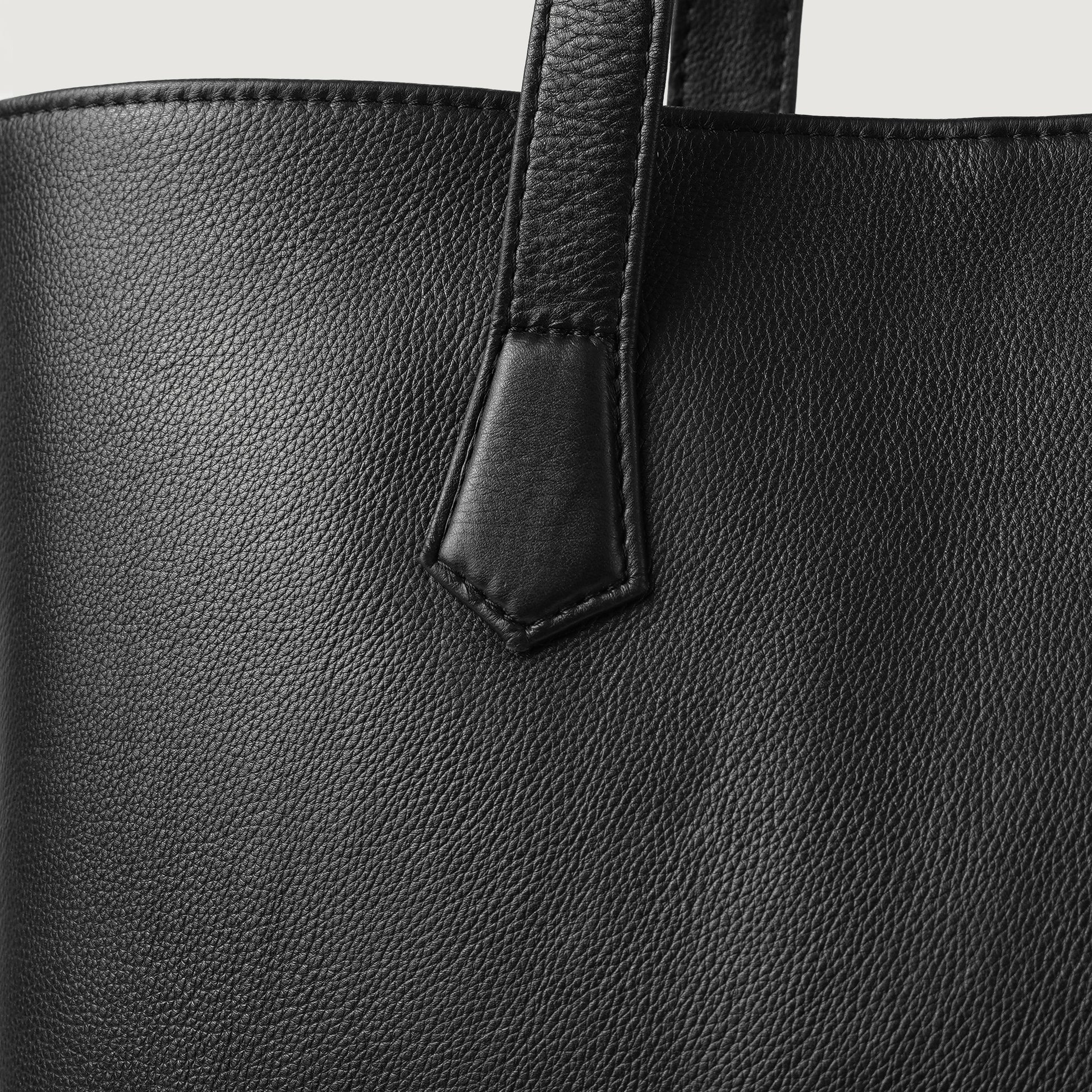 The Bianca Black Leather