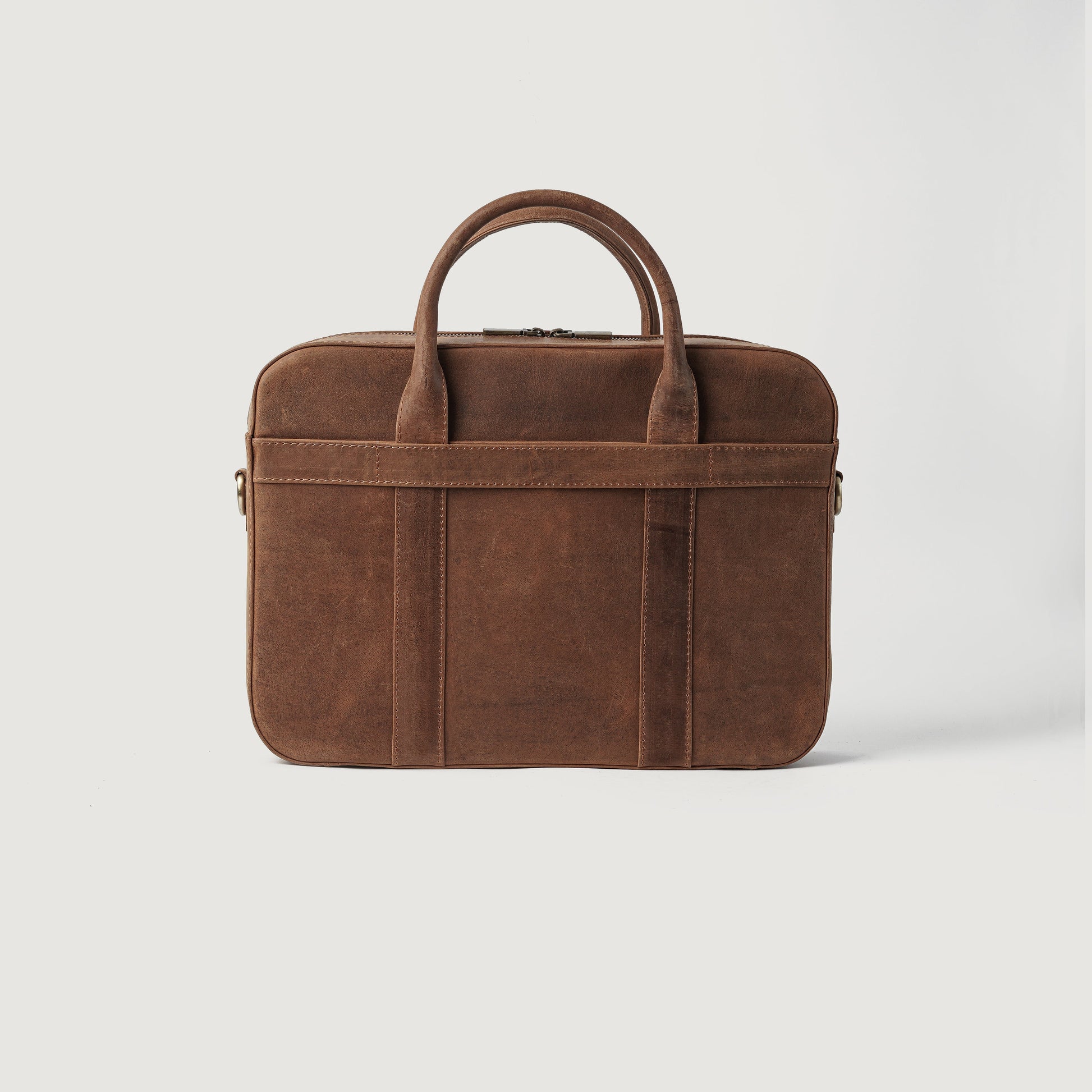 The Captain Vintage Tan Brown Leather 