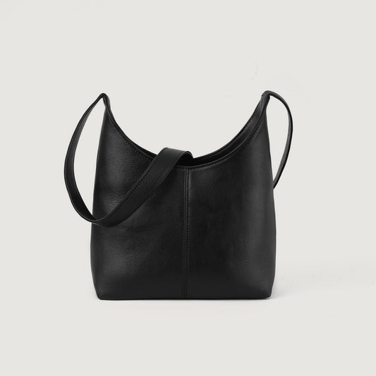 The Stefani Black Leather